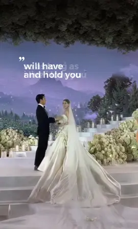 You look so beautiful in white 🤍✨ #MarKimTheWedding 