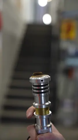 Lightsaber vs Titanium! 🙀 #starwars #lightsaber #vs #cool #engineering 