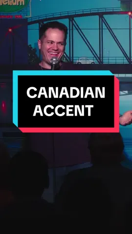 Canadian accent #standup #comedy #funny #jokes #crowdwork #standupcomedy #comedian #canada #california #portland #fyp #jeffarcuri 