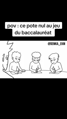 pov : ce pote nul au jeu du baccalauréat... audio 🎤 : @Chi.lochii💡  #baccalauréat #baccalaureat #jeu #jeux #ami #pote #menteur #animation #tiktokanimation #animationtiktok #personnage #noiretblanc #meme #cartoon #jeuxentreamis #bonhomme #pov #pourtoi 