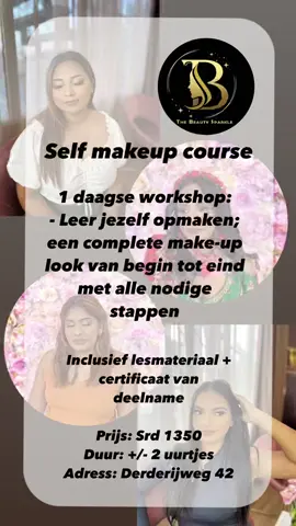 Private Makeup workshops 😍💄#makeup #makeupartist #suriname🇸🇷 #makeupcourse 