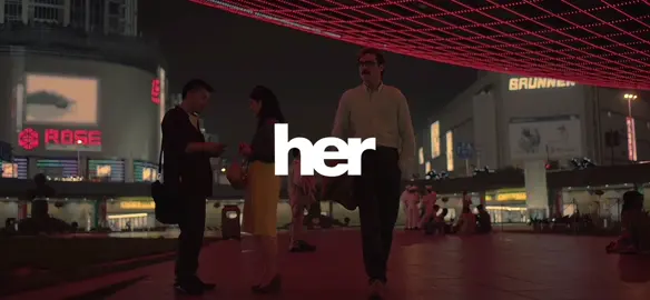 her || 2013 || #joaquinphoenix #cinematography #hermovieedit #fyp #flopera #xybca #trending 