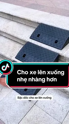 Bậc nhựa dât xe lên xuống dốc tiện lợi #bacnhuadatxe #docxemay#dốcxeoto#tienichhay#datxelenxuong #tienich#review 