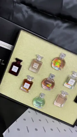 ¡New product! Perfumes de bolsillo chanel, set 9 piezas 💋🥰🩷#chanel #perfumetiktok #perfumes #miniperfume 