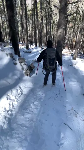 😂😅  #comedy #fyp #Hiking #snow #trend 