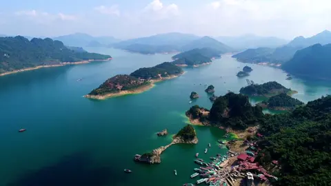 Du ngoạn lòng hồ Hòa Bình #hohoabinh #dulichhoabinh #khampha #trainghiem