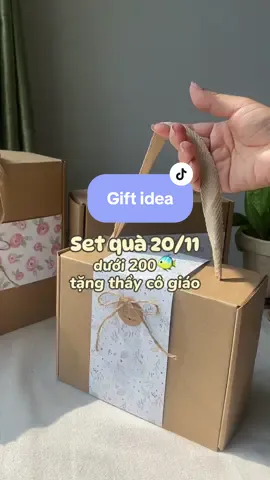 Set quà 20/11 dưới 200🐠  #ecobuff #ecobuffvn #EcoFriendly #songxanh #thanthienmoitruong #gogreen #greenbeauty #lesswaste #healthytips #qua #setqua 