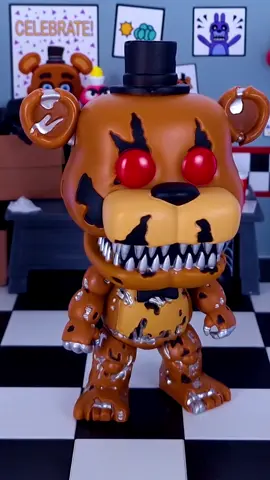 FNAF Funko Pop ASMR Unboxing 🐻Nighmare Freddy🐻 #asmrtoys  #fnaftoys #funkopop #asmrunboxing #fivenightsatfreddy 