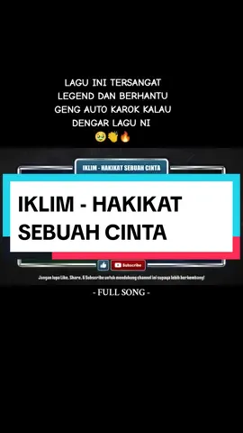 Okey Host tunaikan lagu permintaan anda semua geng. Lagu HAKIKAT SEBUAH CINTA ini antara lagu2 Yang tersangat legend Dan Berhantu geng boleh auto Karok kalau dengar lagu ni. Semoga anda Semua terhibur. 🥹👏🔥 #karokeanditiktokaja#fyp 
