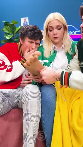 He Was In Shock of Her Fake Foot #prank