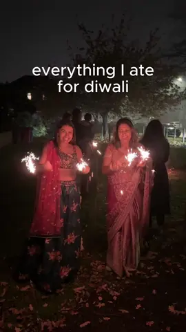 Let's just say we ATE #Diwali 