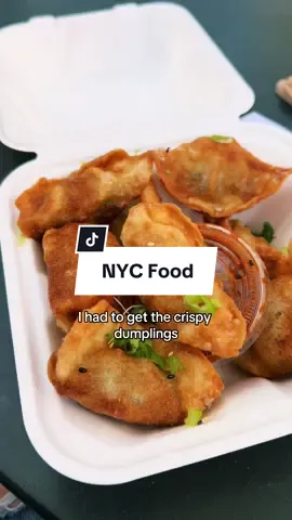 Still thinking about the crispy dumplings🥟 #nyc #nycfood 