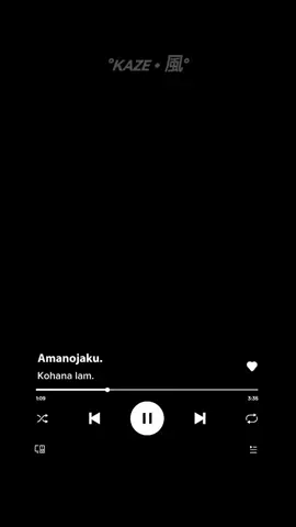 Thanks atas 100 follower nya🙏#amanojaku #gumi #kohanalam #japansong #lyrics #liriklagu #fyp 
