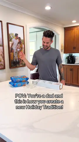 #Ad As a dad, there's something about creating traditions that bring joy to my heart. I think it’s the idea that they are potential core memories that my kids will look back on and smile, at and possibly pass on to their children someday. I think we’ve found a new family tradition which combines our three favorite things, chocolate chip cookies, ice cream, and sprinkles to make a fun delicious holiday dessert. Thanks, @Chips Ahoy! for helping make this moment possible. To check out this Festive Ice Cream Sandwiches recipe and more, visit snackworks.com