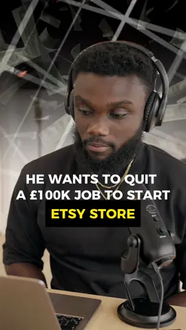 Every day I get 70+ messages asking for business and life advice. I'd love to answer all of them but simply can't! So we decided to turn it into a show!! Where viewers call in and I answer their questions in the most candid ways. In our first ever episode, we talk to Nat who is wondering whether to quit his 6 figure job to start an Etsy store. Let me know what you think of these, if you like them we'll do more.