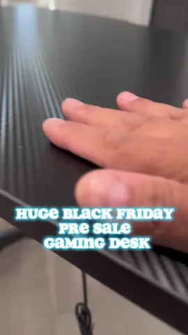 🌟 Light up your gaming world! 🎮 Check out our ultra-sturdy gaming desk, complete with dazzling pre-installed RGB lights to set the mood. 🌈 Crafted with sleek carbon fiber design, it’s not just about looks; it’s built to last. Plus, stay organized and ready for action with our built-in cup holder and headset holder. 🕹️💡 Choose your style with two cool colors! Which one will power up your gaming setup?  . . . . . . . . #GamingDesk #RGBLights #GameOn #SturdyAndStylish #CarbonFiberDesk #GamerSetup #DeskGoals #tiktokgaming 