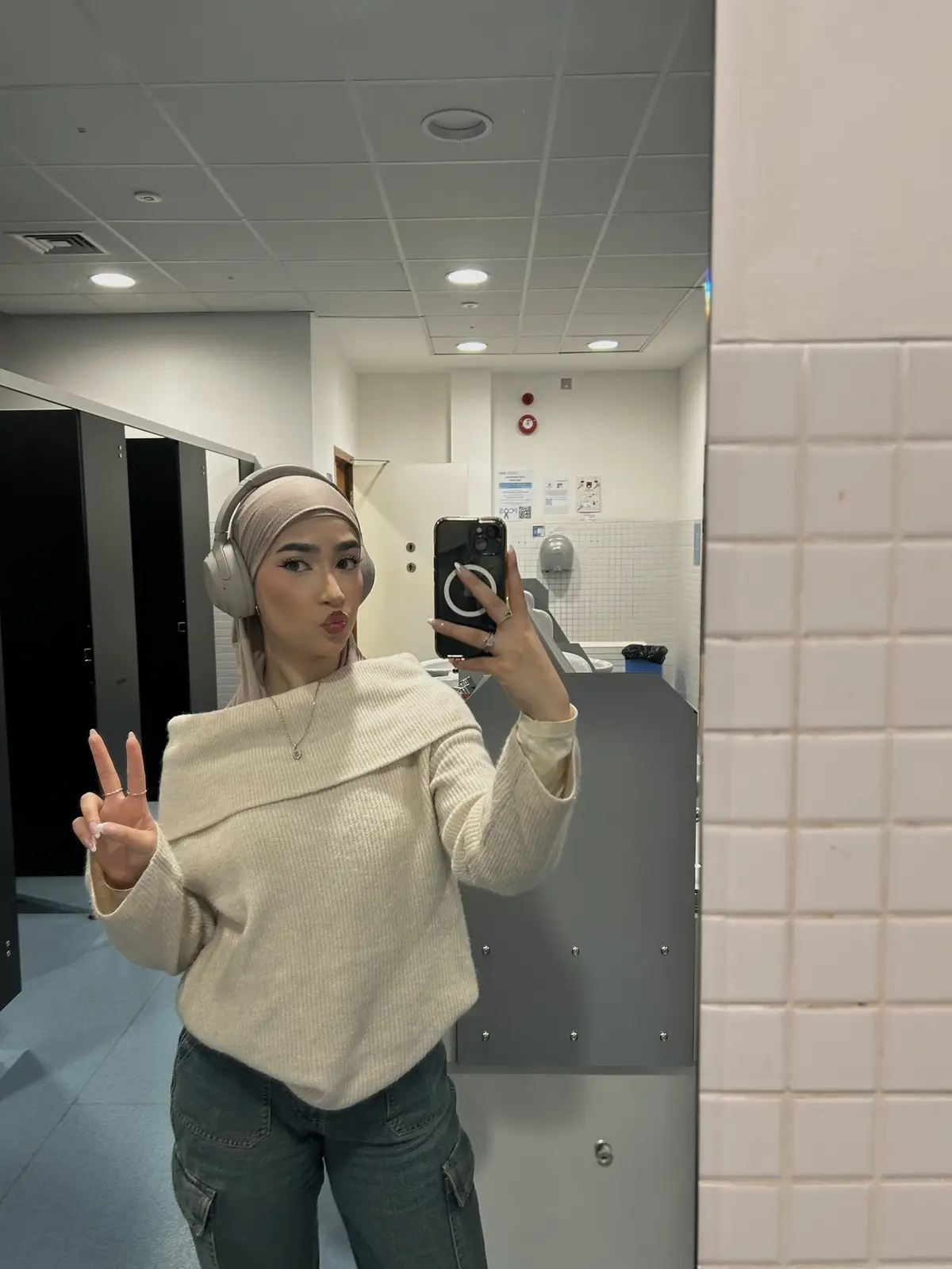 cute a/w outfits🤍 #fashion #outfit #ootdfashion #hijab #modestfashion #fyp #grwm 