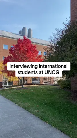 Get to know some of the international students of UNCG campus 🌍 #letsgog #uncg #interviews #internatioanl #internationalstudent #exchnageyear #ukraine #france #liberia #university #spartans 