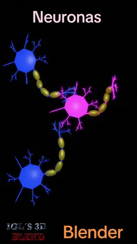 Neuronas 3D synapsis  #3d #blender #3danimation #blenderguruartist #3dart #3dmodeling #neuroscience #neuronas #biologia #ciencia #neuron #synapse #sinapsis #render #3drender 