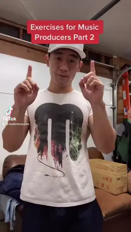 Exercises for music producers part 2 #musicproducers #fyp #foryou #independentartist 