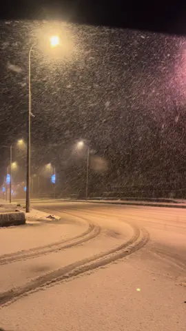 Yılın İlk karı ❄️❄️ #erzurum #kar #snow 