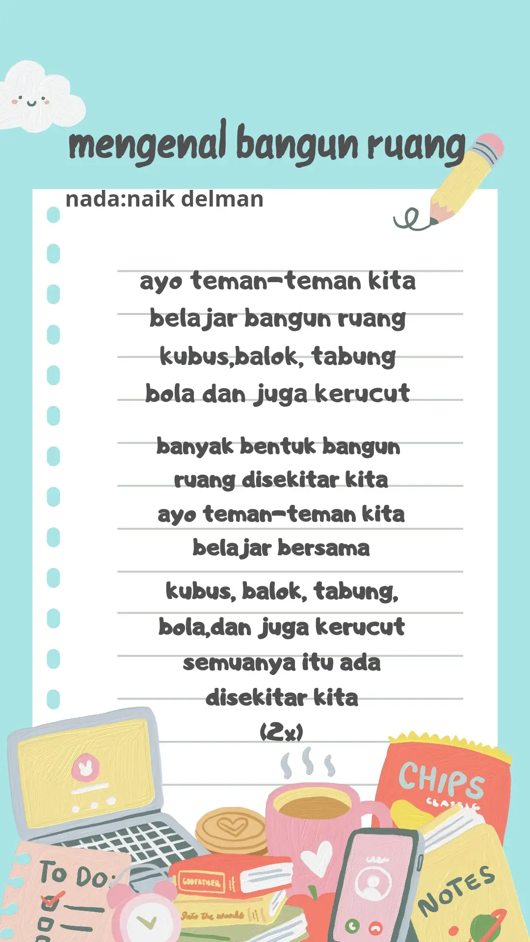 lagu bangun ruang #matematika #lkpdmatematika #lagupembelajaran 