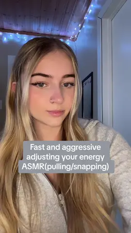 Fixing your energy asmr! #fyp #asmr #foryou #asmrsounds #asmrvideo #fastasmr #fastandaggressiveasmr #mouthsounds 