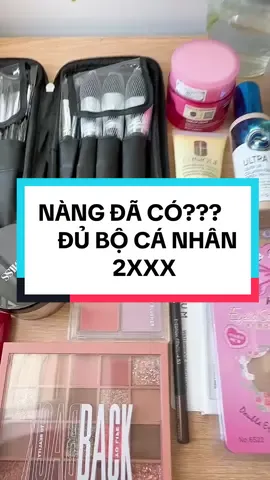 Bộ makeup cá nhân đầy đủ, chất lượng #reviewlamdep #huempmakeup #makeup #xuhuong #nhactrend 