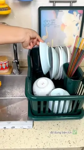 Kệ Úp Chén Bát Có Khay Hứng Nước #roupchendia #roupchenbatcokhayxanuoc #giadungnhabep #dodungnhabep #giadungtienich #dogiadungthongminh288 #GamingOnTikTok 