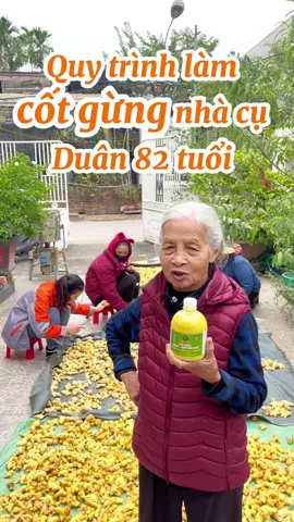 Quy trình làm nước cốt gừng khuynh diệp nhà cụ Duân không ngất ^^ #cotgung #cotgungtram #cotgungtramkhuynhdiep #ngamchannuocgung #nuoccotgung #cotgungdiemkim #cotgungngamchan #ngamchangung 