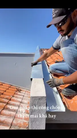 Giải pháp thi công chống thấm khá hay cho mái tole hay ngói tham khảo #thicongchongtham  #xaydungnhatrang 