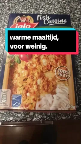 weer lekker gegeten, en gezond. Alleen weinig vis in een pakje, dus let daar wel even op! Volg mij voor schulden, tips en meer!  #tips #fypシ #fyp #fy #boodschappen #vis #iglo #aanbieding #aanbiedingenvandeweek #taboe #taboedoorbreken #ervaringdeskundige #ervaring #warmemaaltijd 