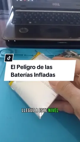 Nunca permitan esto con su Batería. #bateriatablet #bateriainflada #tecnologia #reparacion 