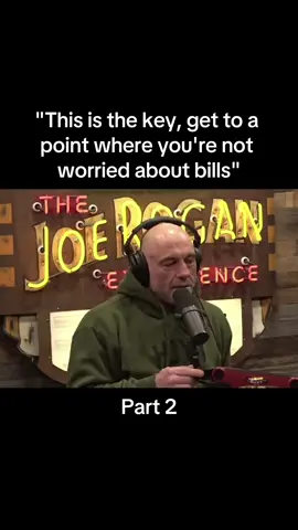 WORRIED ABOUT BILLS. Rogan and the Rock reveal the secret to a stress-free, happy life. PART 2. #joerogan #therock #dwyanejohnson #success #stressfree #fyp 