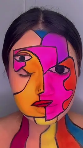 Este Es El Maquillaje Que Me Hice Hoy De Arte Abstracto #viral #maquillajeartistico #maquillajetips #bodypaint #memaquillo #soymaquillista #maquilladoraprofesional #maquillajeentendencia #talentomaquillaje #maquillajeviral #arteabstracto 