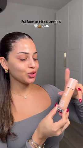Full face of @elfcosmetics 🧸🤍☁️🎧 #makeuptutorial #fullfaceofelfcosmetics #fullfaceofelf #fyp #viral #elfcosmetics unbezahlte anzeige 