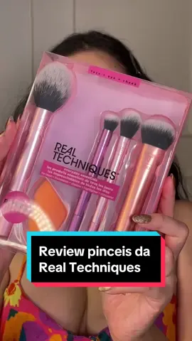 Kit de pincéis Real Techniques - Everyday Essentials ✨ Vale ou não vale a pena comprar na black friday? #makeup #maquiagem #tiktokbeleza #dicasdemaquiagem #pinceisdemaquiagem #realtechniques #blackfriday 