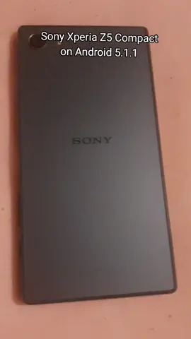 Sony Xperia Z5 Compact on Android 5.1.1 #fyp #sony #lolipop #android5 #z5c #xperia 