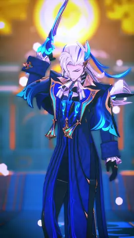 According to the judgement of the... #GenshinImpact #genshinimpact42 #fyp #mmd #dance #genshinmmd #genshin #teyvat #genshinimpactfontaine #oratricemecaniquedanalysecardinale #neuvillette #fontaine