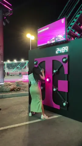@T-Mobile took us to the race! Y’all ready to see what’s the tea?! Cause I got 5G thanks to T-Mobile so make sure you keep watching. 🤭 #TMobilePaidMeForThis #LV5GP 