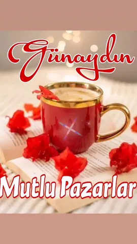 Günaydın Mutlu Pazarlar ❤️