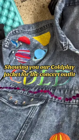 Coldplay Concert Outfit 🌈♾️❤️🪐🥳 We got a lot of questions, pics taken, interviews because of this jacket🥹🫶🏻 #coldplayjakarta #coldplay #coldplayoutfit #concertoutfit #outfitconcierto #outfitkonser #OOTD #ootdkonser #diyproject 