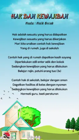 Hak dan Kewajiban  #laguanak #bernyanyidanbelajar #kidssong #laguanakindonesia #lagunaikbecak #hak #kewajiban #hakdankewajiban #fyp #sdnkarangjaya02 