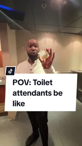 No spray, no lay 😁🙃 Thank you @The O2 for letting me film in your space! #pov #povs #toiletattendant 