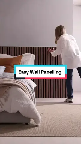 Easy Sunday DIY with SlatWall! #panellingtutorial #diyslatwall #slatwallproject #slatwallpanel 