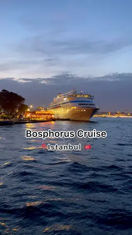 When in Istanbul, the Bosphorus Cruise ⛴️ is a must! You get to further experince the beauty of Istanbul 😍🇹🇷 We had a magical experience! I would highly recommend it! #bosphorus #bosphoruscruise #bosphorusbridge #thecityoflove #thingstodoinistanbul #foryoupage 