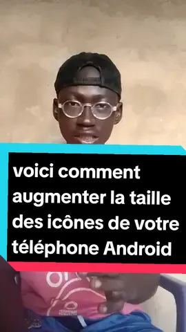 voici comment activer la taille des icônes de votre téléphone #astuce #astuceandroid #telephone #itel #tecno #samsung #fyp #fypシ゚viral #viral #viralvideo  #foryou 