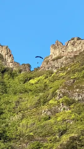 Tropical island BASE jumps 🏝️ #basejump #basejumping 