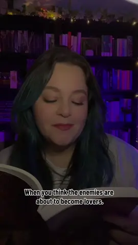 All that tension FOR NOTHING. #enemiestolovers #enemiestoloverstrope #fantasyromancebooks #readerproblems #BookTok 