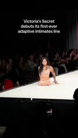 Adaptive lingerie for people with physical and sensory disabilities @victoriasecretshows  #adaptivefashionshow #disabilityawareness #disabilitytiktok #disabilitypride #fashiontok #styletok #inclusivefashion #inclusivesizing #runwaymodel #inclusivitymatters #victoriasecret #fashiontiktok #inclusivityforall #adaptiveapparel #adaptiveclothing #adaptivelingerie #magneticclosure #bodypositivity #adaptivebras #adaptiveunderwear 